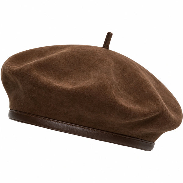 Basco Classico Elegante Marrone Scuro