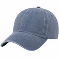Cappello da Baseball Casual Blu con Visiera Curva