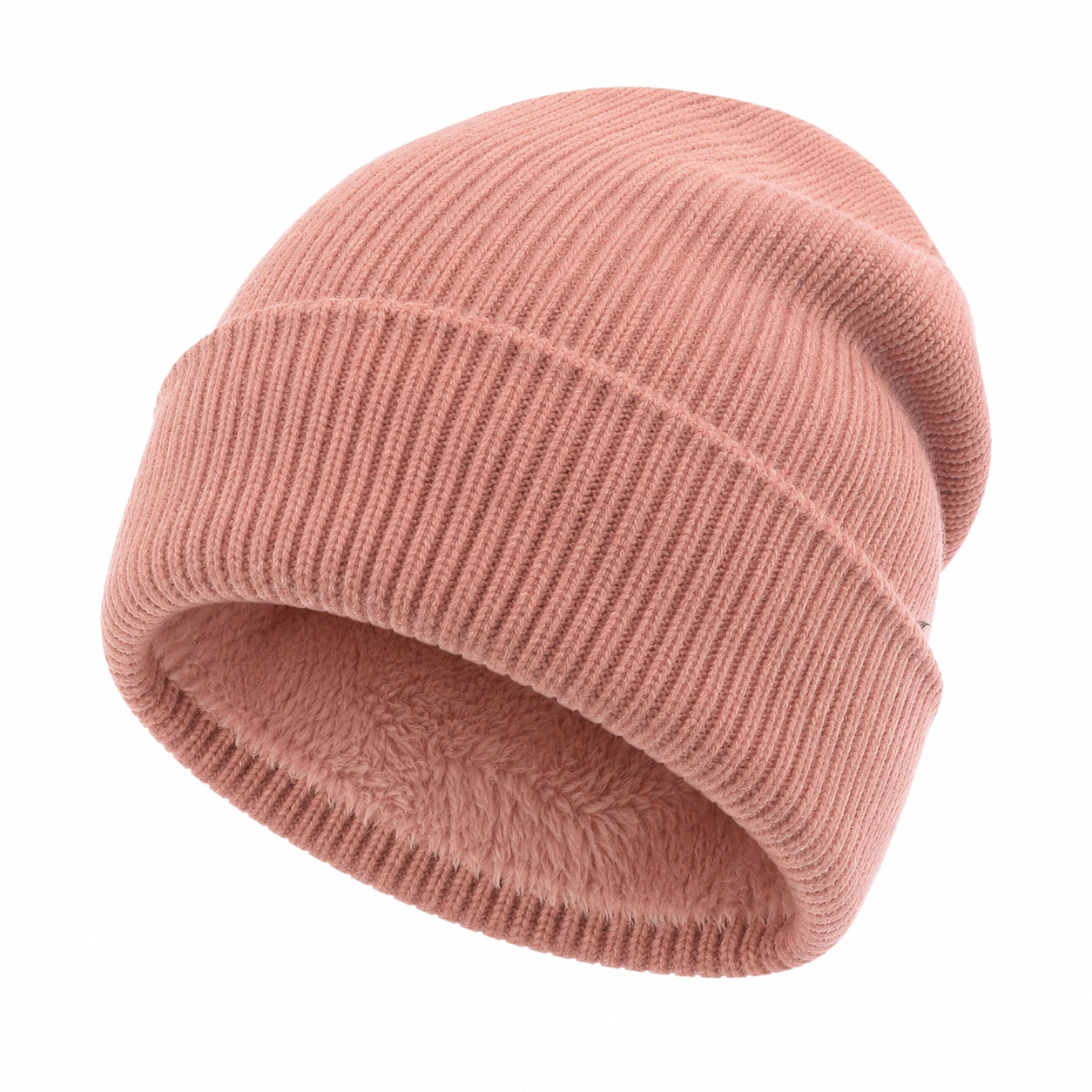 Cappello Invernale Donna Rosa Foderato