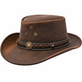 Cappello Cowboy Marrone con Decorazione a Stella