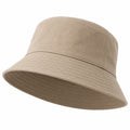 Cappello a secchiello beige unisex